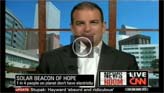 Nokero inventor Steve Katsaros interviewed by Ali Velshi on CNN - the Cable News Network